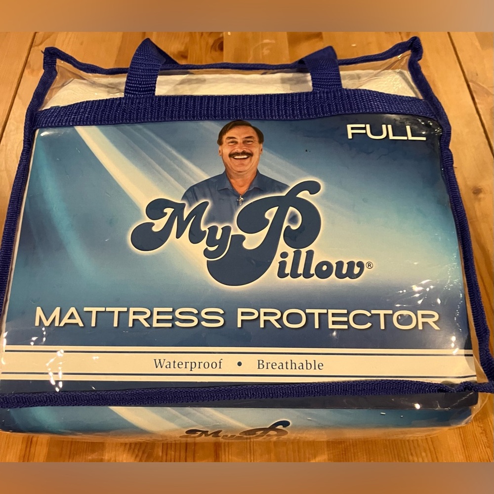 NEW My Pillow Mattress Protector Full Size 53.5” x 74.5” x 18” Waterproof